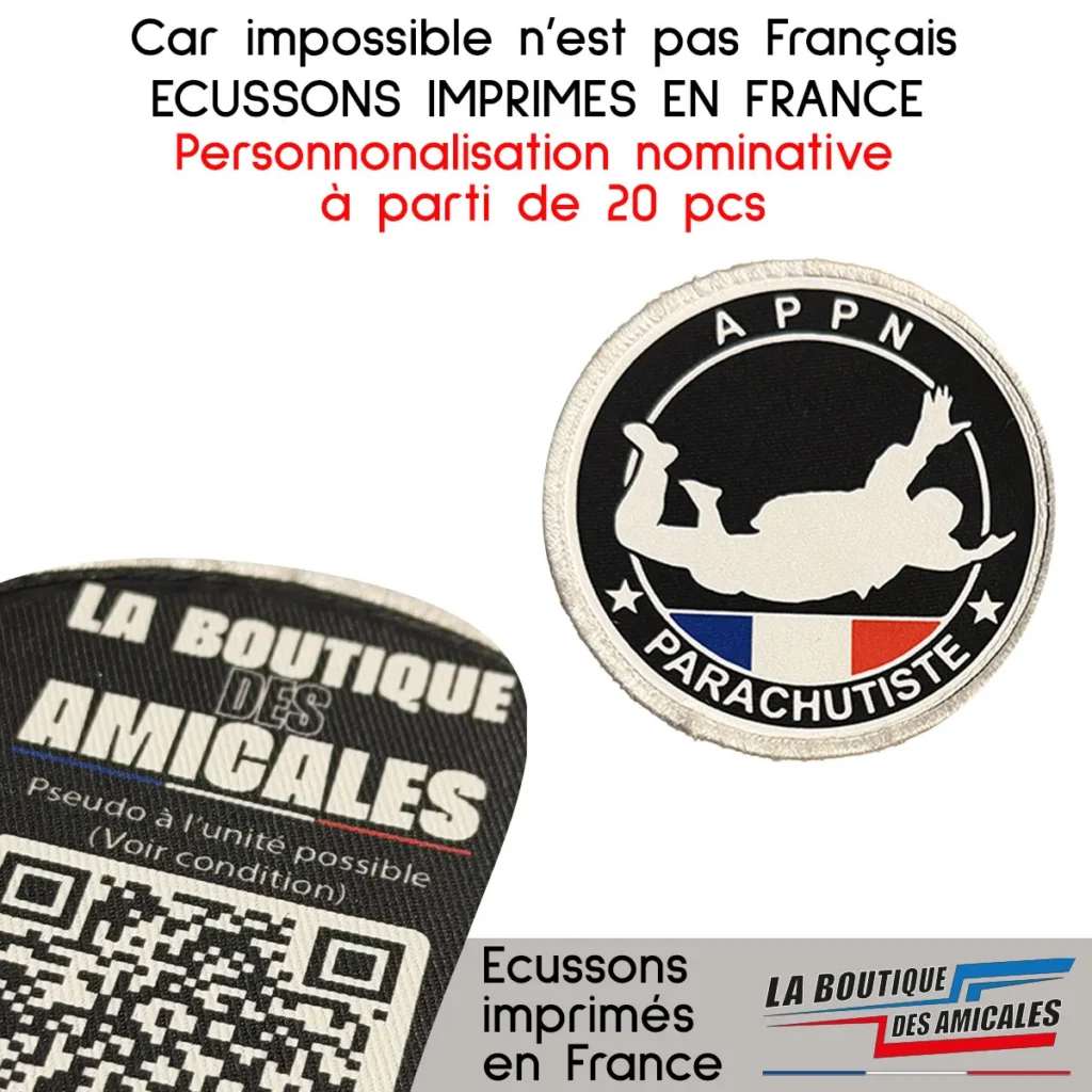 Écussons Imprimés "Made in France" – La Souplesse et la Précision