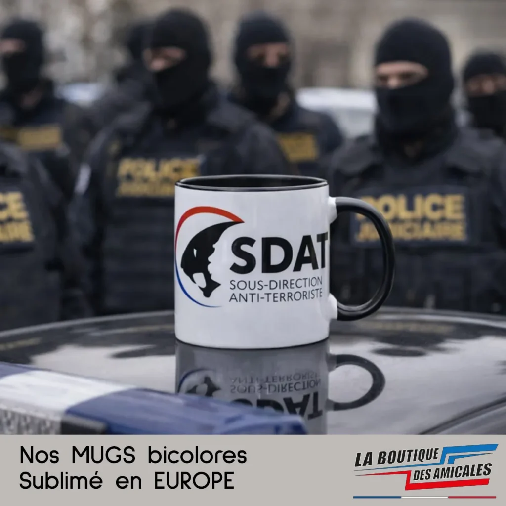 Mug Bicolore Personnalisé – L'Incontournable Collector de votre Amicale