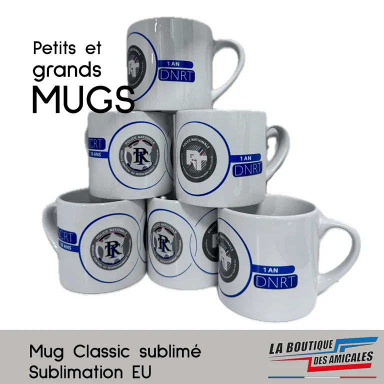 Mugs Classiques Personnalisés – Le Support Indémodable de votre Unité