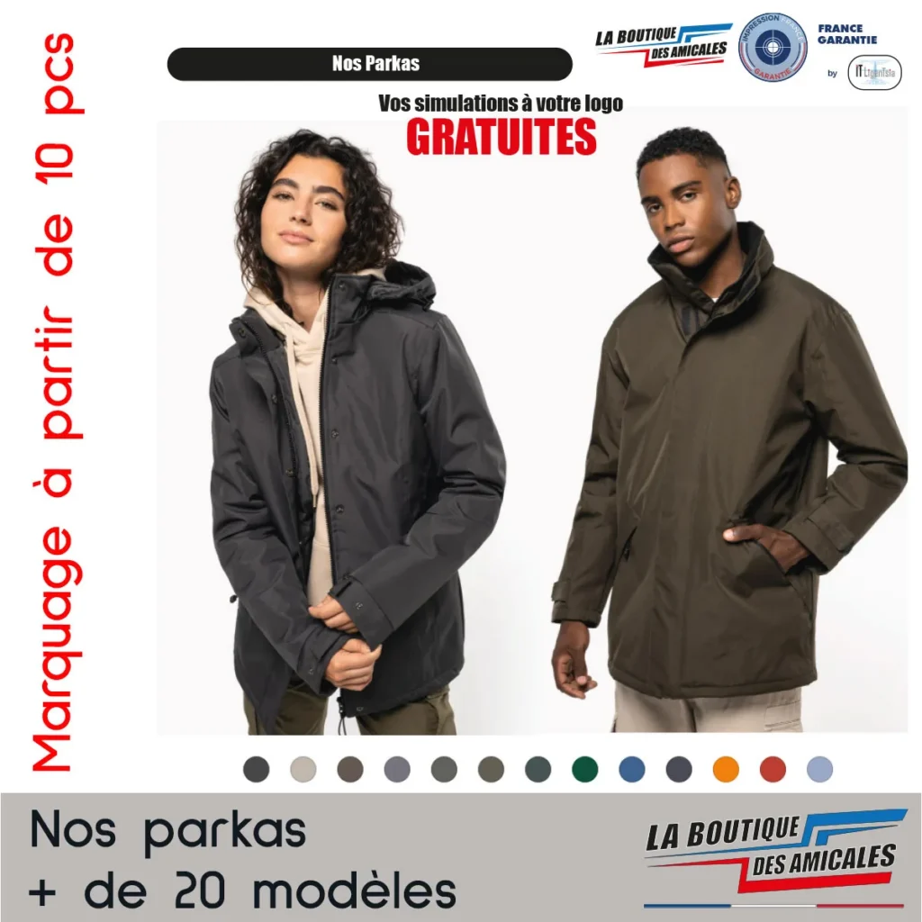 Parka Matelassée Homme & Femme – Protection et Chaleur