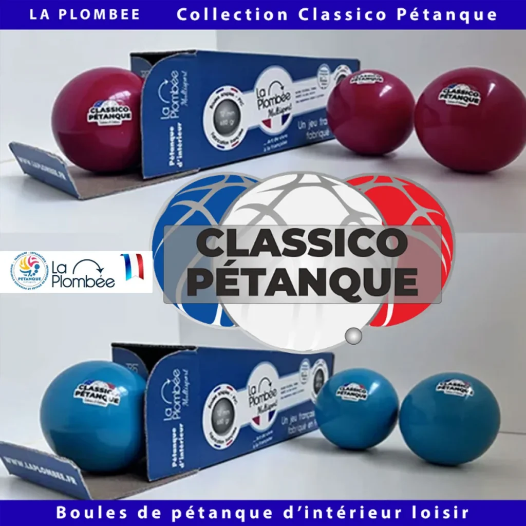 Coffret Triplette La Plombée – La Pétanque d'Intérieur à la Française