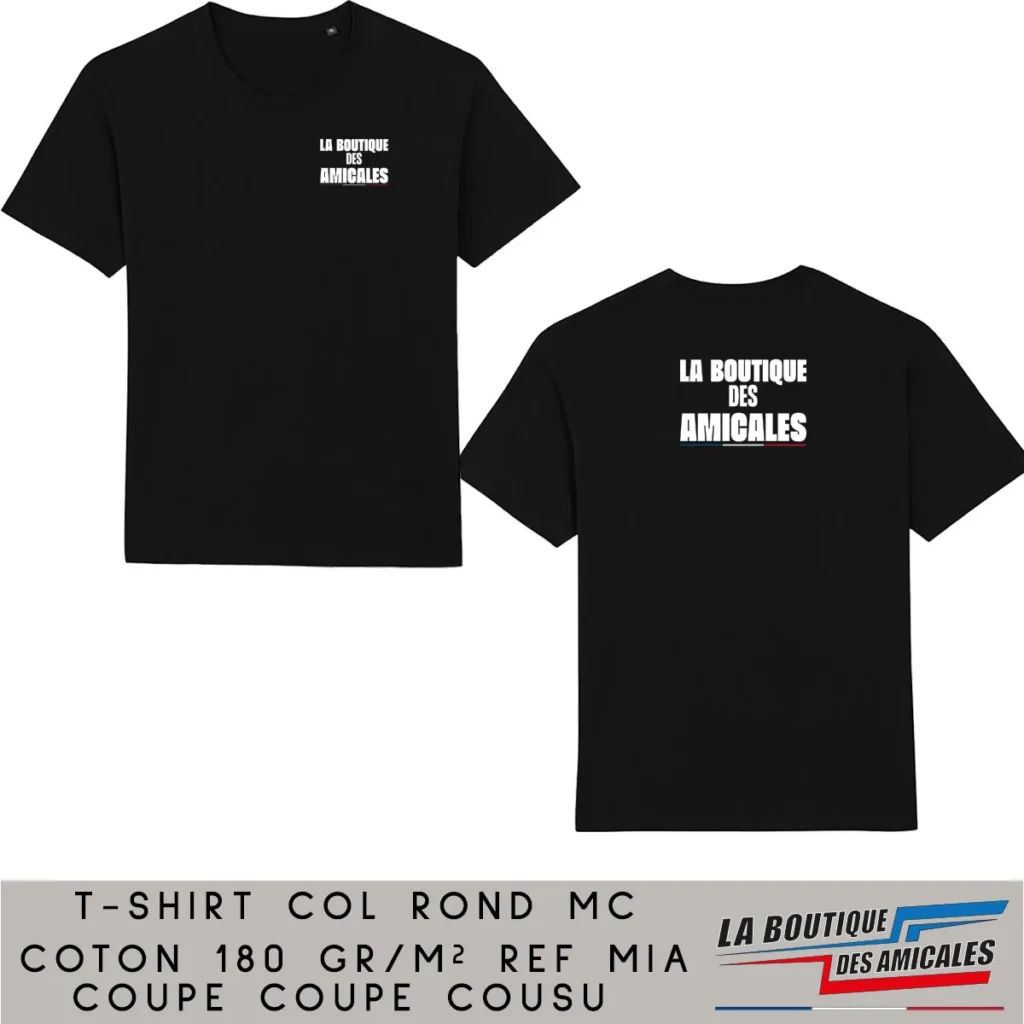 T-shirt Premium MIA – L'Excellence du Coton 180g - Coupé cousu