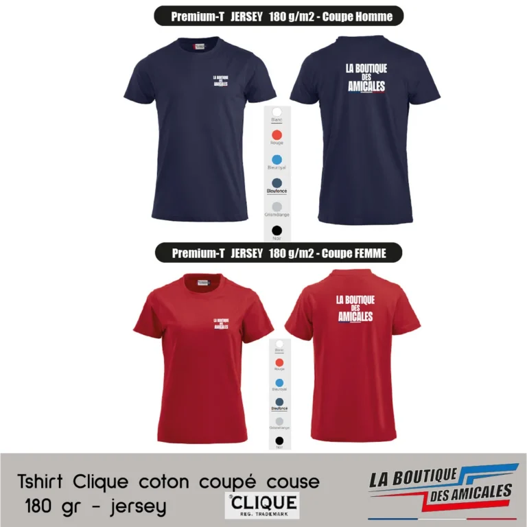 T-shirt CLIQUE Premium-T – La Robustesse au Service de votre Unité