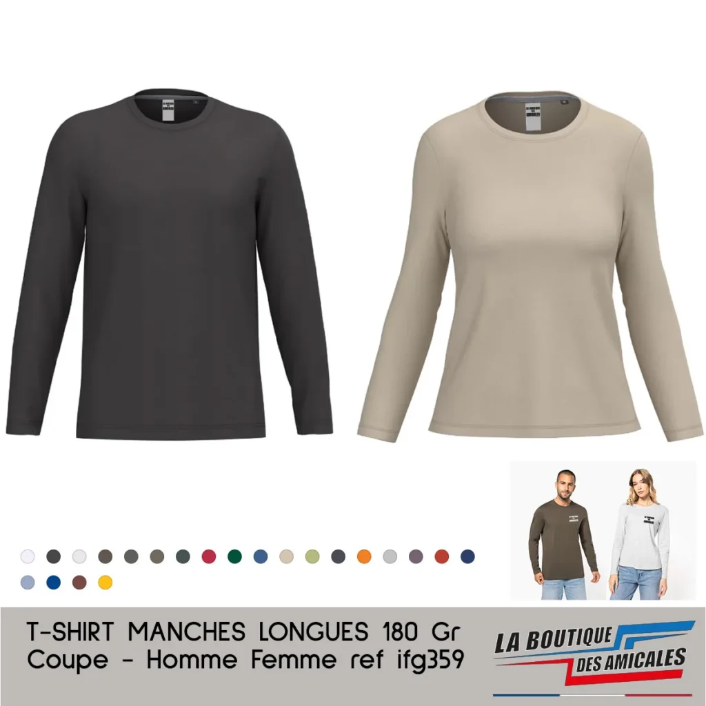 T-shirt Manches Longues Premium – Confort et Protection en Toute Saison